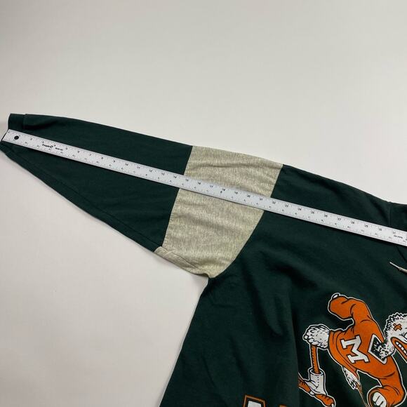 Vintage Miami Hurricanes Football NCAA University Sweater / Crewneck Size XL - Picture 6 of 8
